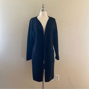 J. Crew Open-Front Black Cardigan